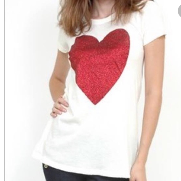 red heart tee